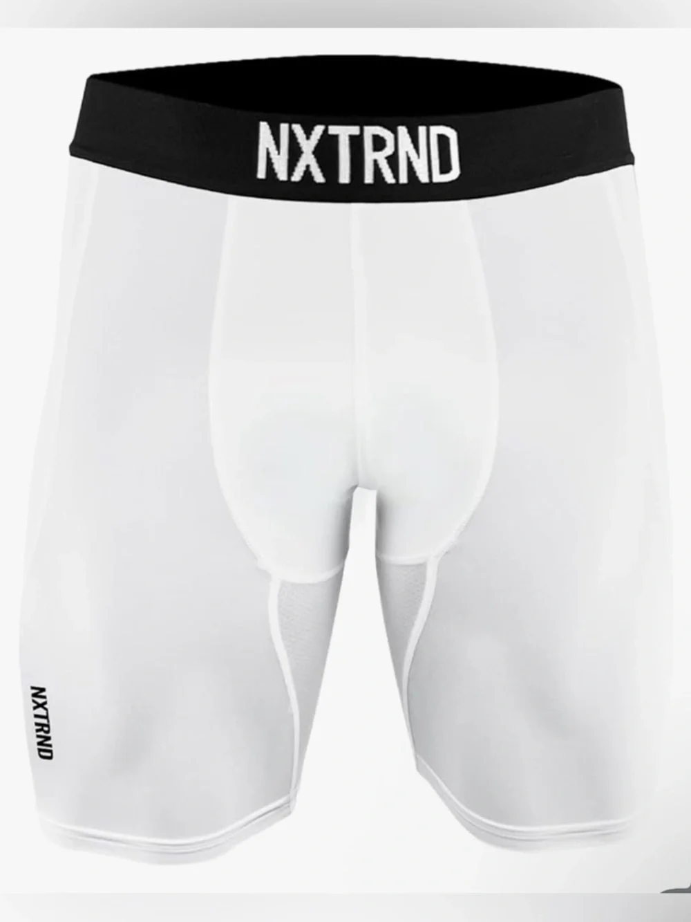 Men's White Swim Board Shorts